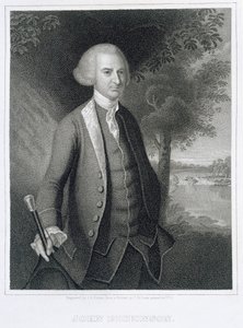 John Dickinson, inciso da John B. Forrest (1814-70) da Charles Willson Peale